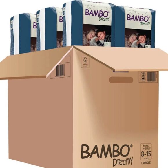 bambo nature Other - Bambo Dreamy Night Training Pull Up Diaper Pants, x5 Bags Size Large 77-110lbs